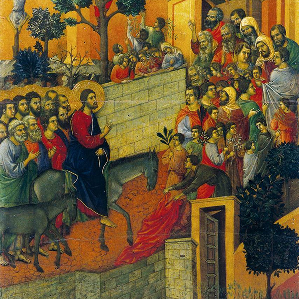 Entry into Jerusalem, Duccio di Buoninsegna (c.1255-1319)