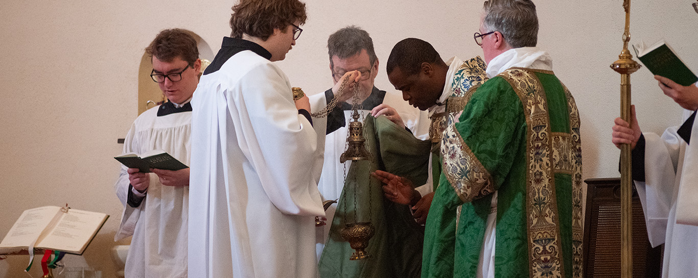 Fr George blessing incense
