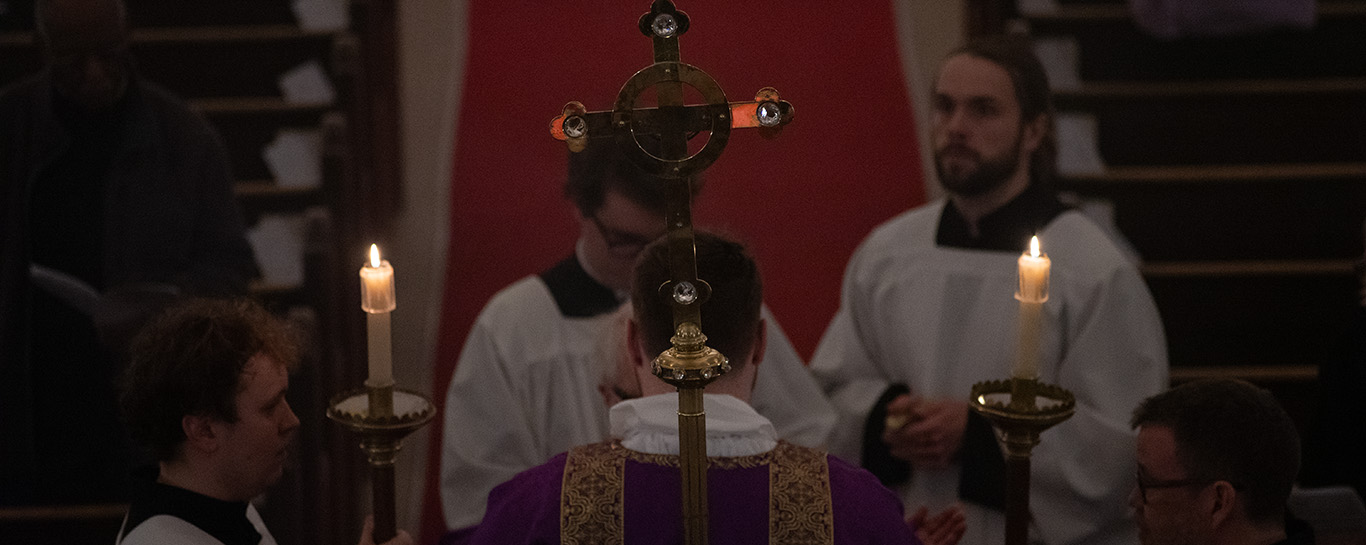 Gospel reading on Ash Wednesday