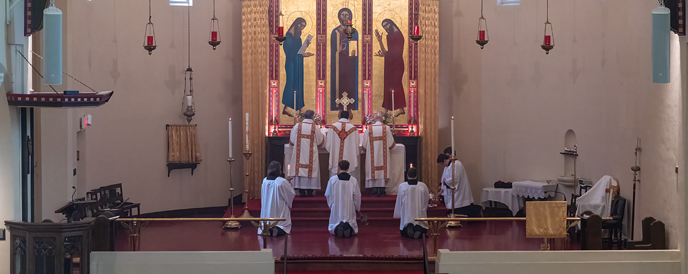 Eucharist during Ascension, May 17, 2026