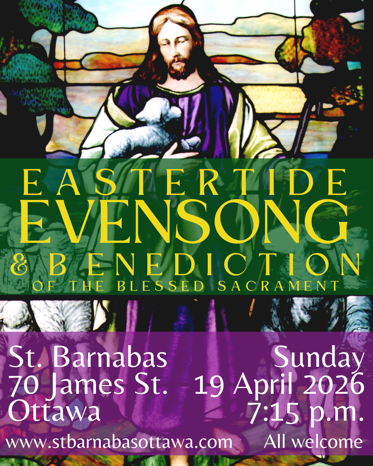 Evensong poster