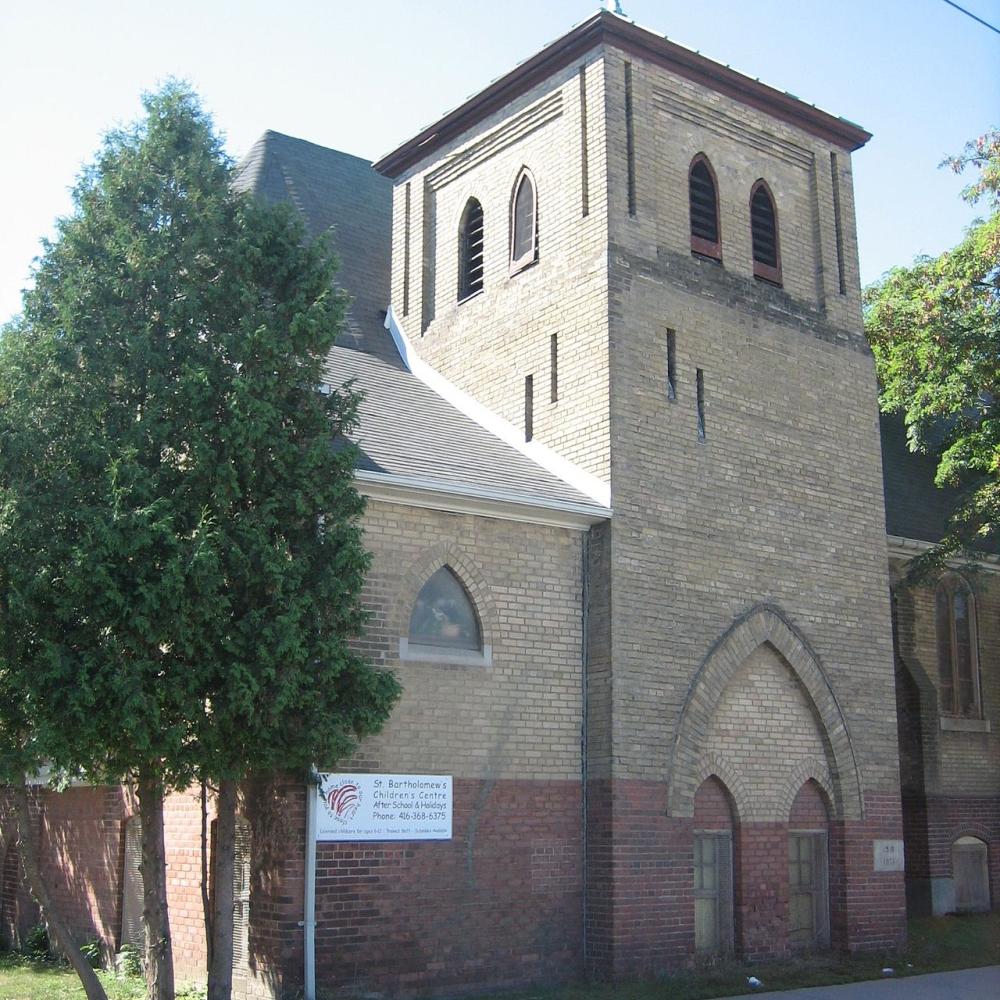 Exterior of St Bartholomew's
