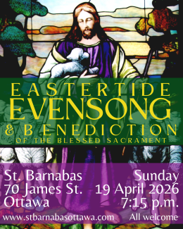 Evensong poster